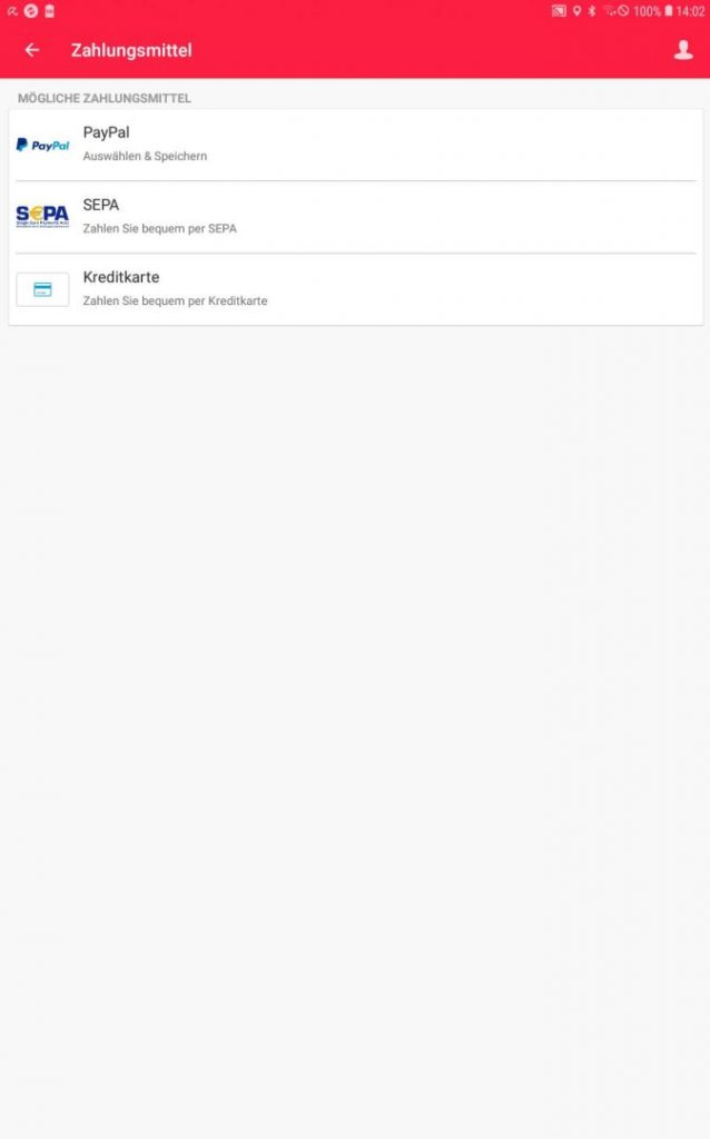 Anlegen eines Kontos in der HVV App